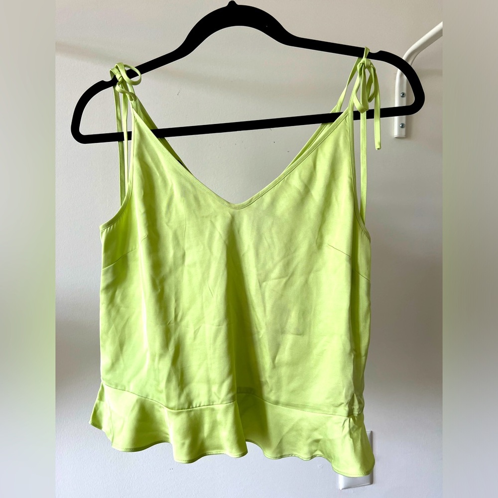 Scotch and Soda lime green top